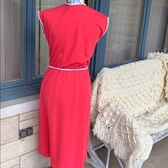 🌈 Leslie Fay vintage 70s 89s jumper stretch pleat - Picture 6 of 6